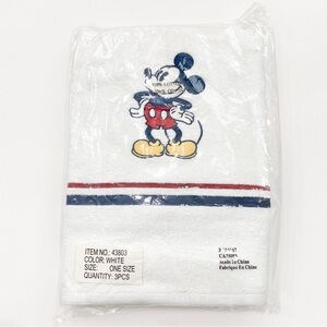 NEW Disney Mickey Mouse Spirit of America Americana 3-piece towel set